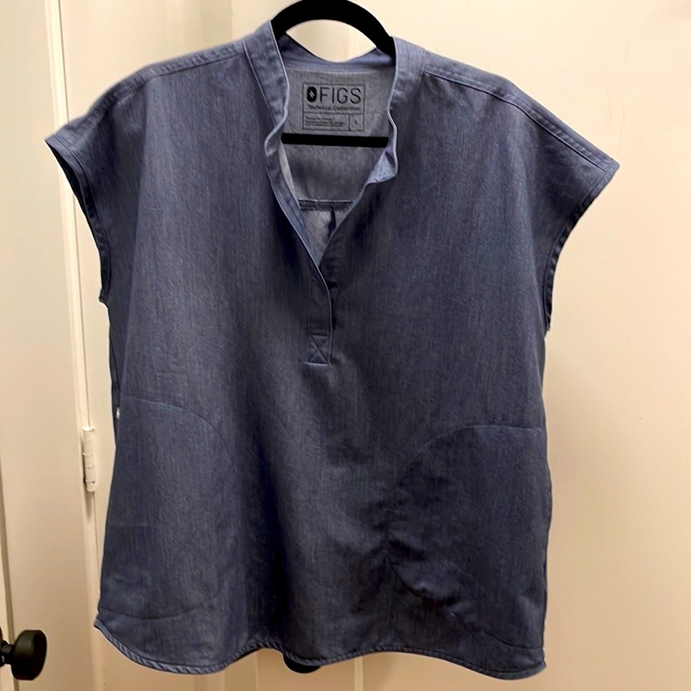Figs heather denim Rafaela